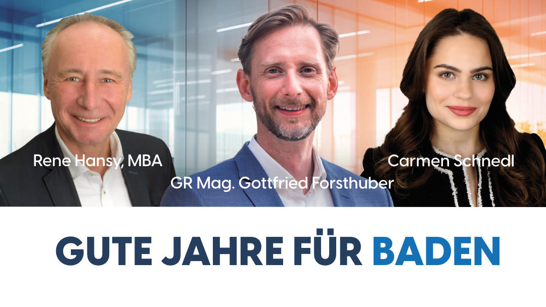 Euer Programm für Baden, ist unser Programm für Baden! Programm der Freiheitlichen und Unabhängigen Baden für die Wahl 2025.